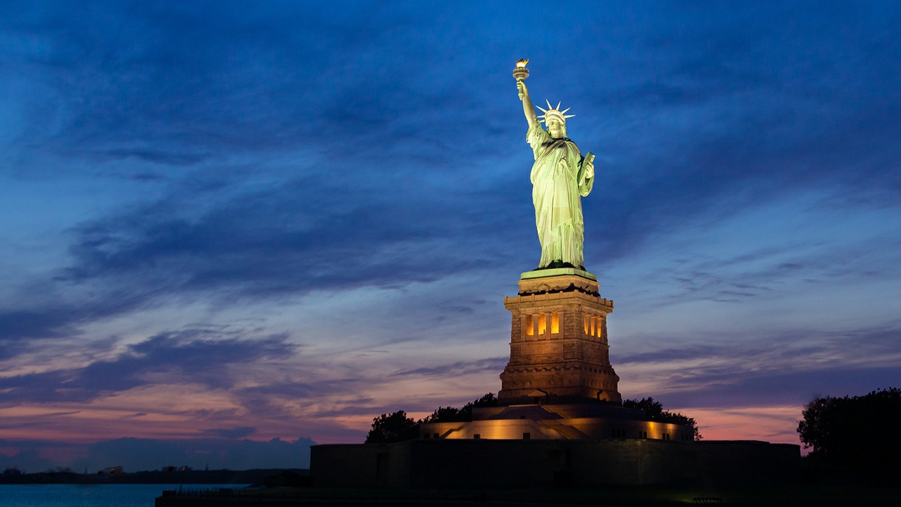 "The Statue of Liberty 