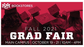 UNM Bookstore Grad Fair set for Oct. 19-21