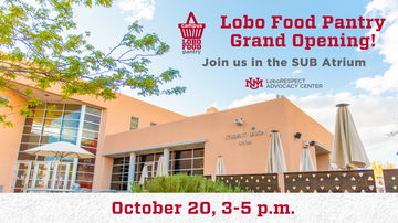 Grand opening for Lobo Food Pantry's new location draws in dozens