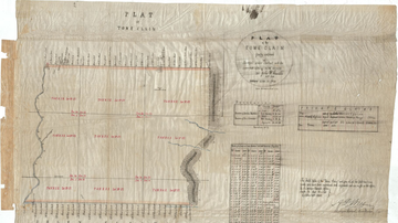 CSWR restores historic Tomé patent and map