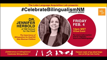 Lobo Language Acquisition Lab hosts School for Deaf Superintendent as series speaker