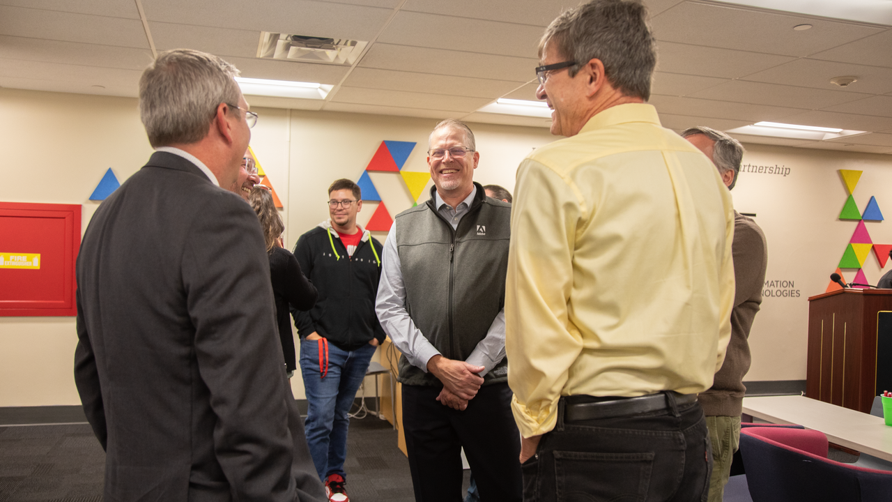 Attendees enjoy grand opening of Adobe Commons