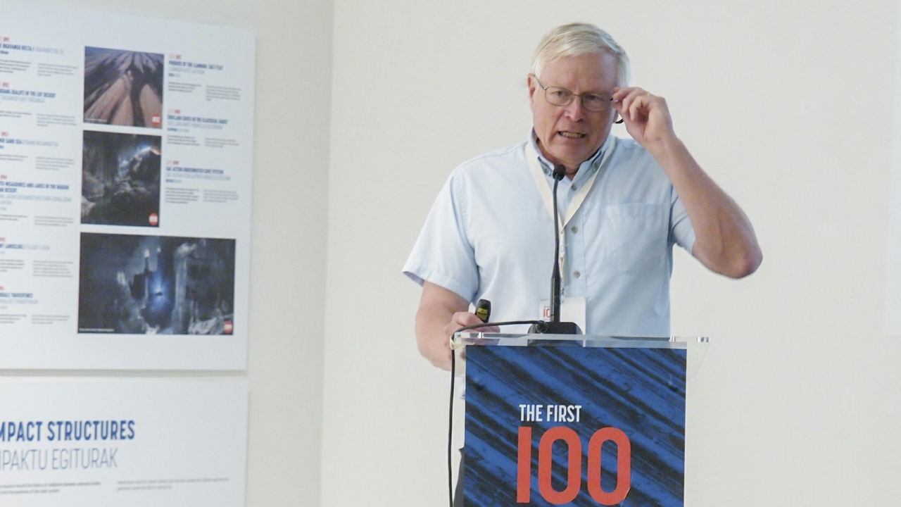 UNM's Karl Karlstrom presents at IUGS