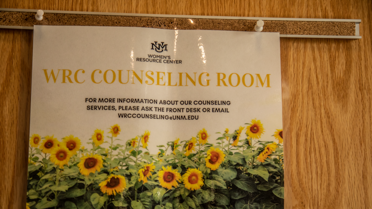 Counseling space at Women's Resource Center