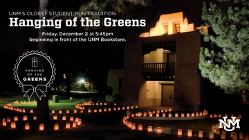 UNM's Hanging of the Greens ignites the holiday season