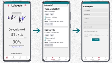 LoboEats app connects food insecure students with extra meals