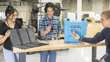 Pocket-sized antenna spurs a successful STEM outreach effort at COSMIAC