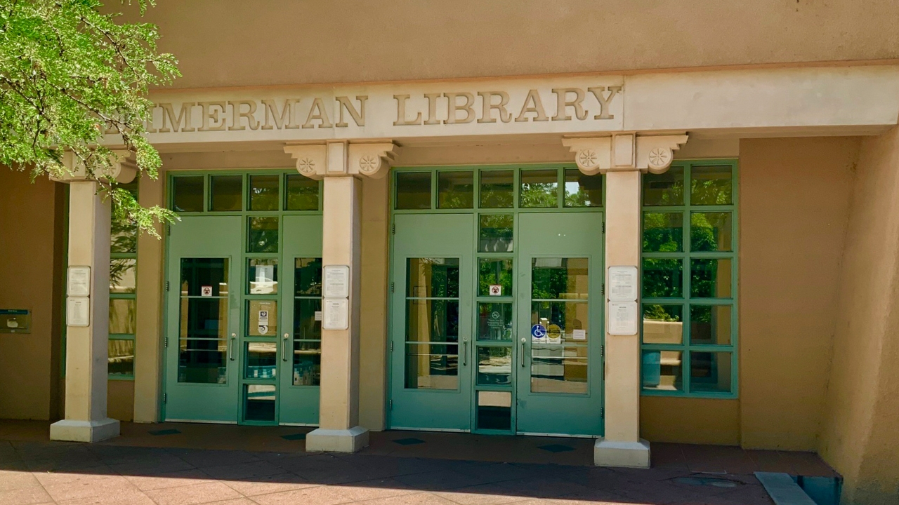 Zimmerman Library North Entrance