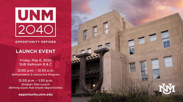 UNM hosts 2040 Opportunity Defined launch event
