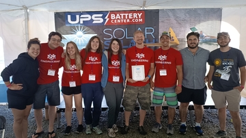 UNM retains its No. 3 position in national Solar Splash competition