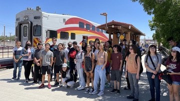 School of Engineering summer program hits the rails to attract middle and high schoolers to STEM