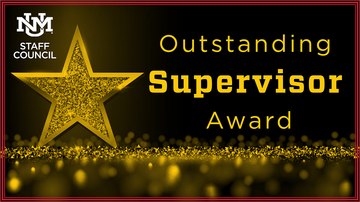 UNM Staff Council seeks nominations for Outstanding Supervisor Award