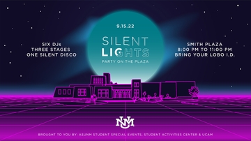 Silent Lights disco extravaganza set for Smith Plaza Thursday, Sept. 15