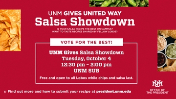 4th annual UNM Gives Salsa Showdown set for Oct. 4