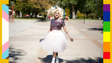 Drag queens perform on campus