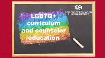 Counseling counselors: COEHS Associate Dean researches LGBTQ+ curriculum  