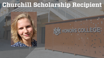 Honors College senior chosen for Churchill Scholarship