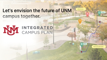 UNM invites community feedback on Interactive Campus Plan draft recommendations