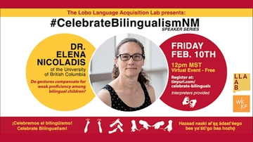 Language lab speaker part of #CelebrateBilingualismNM series