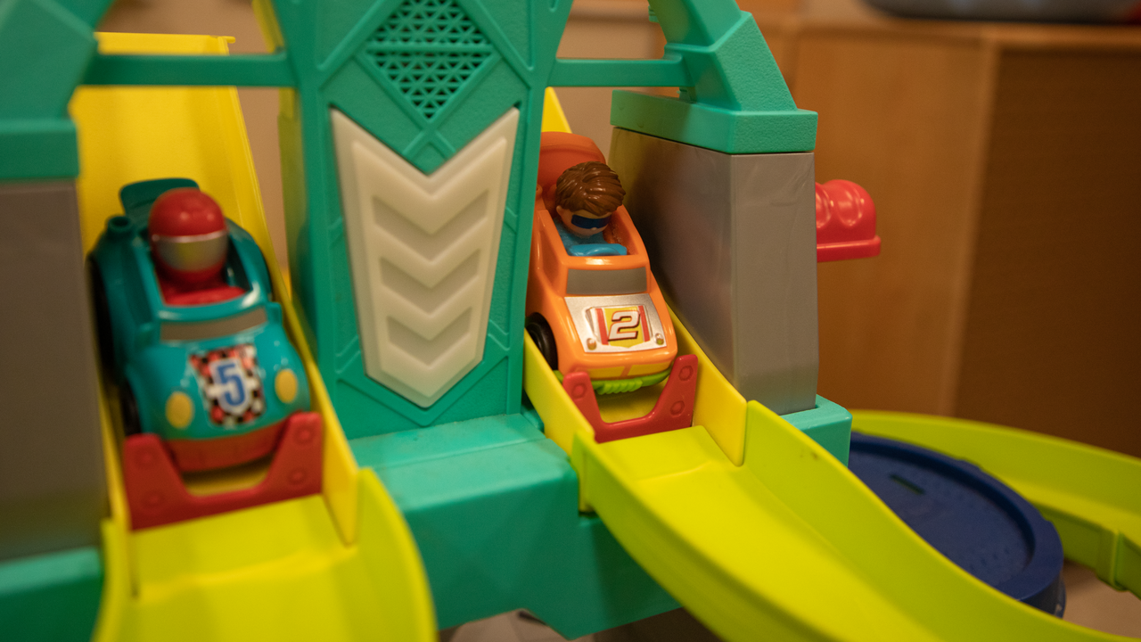 Toys in preschool space 