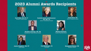 UNM Alumni Association announces 2023 award recipients