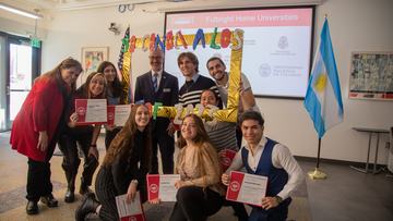 UNM Friends of Fulbright exchange students honored 