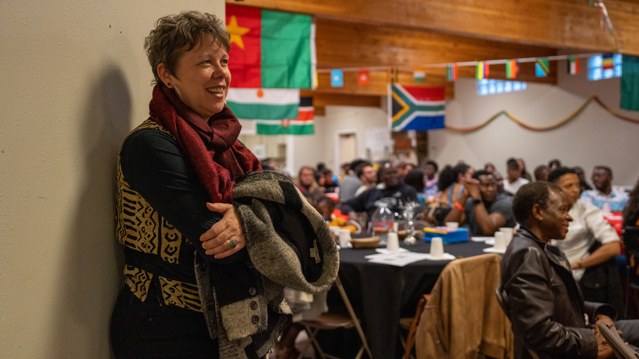 GEO Director Nicole Tami attends Africa Night