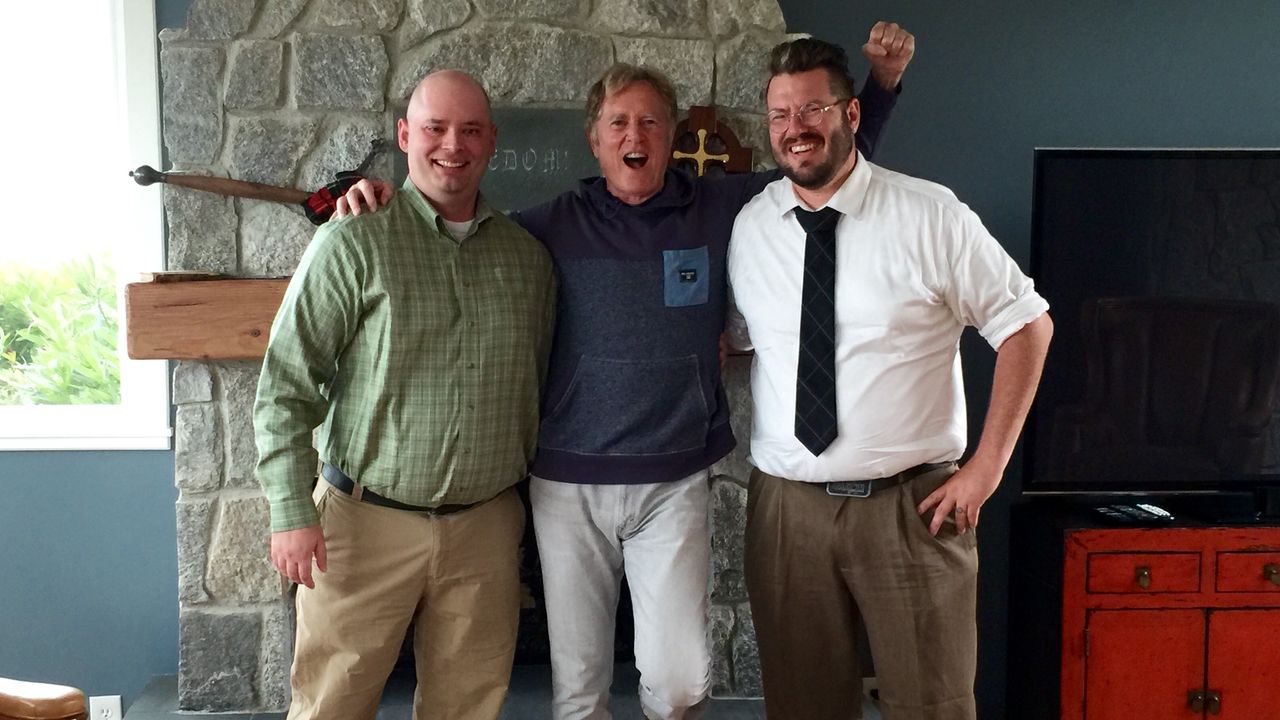 Dave Merlino, Randall Wallace, and Dustin Sweet.