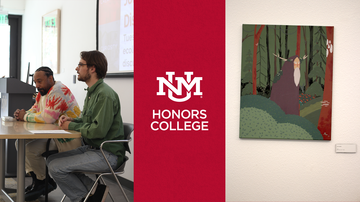 Honors College showcases student art, research