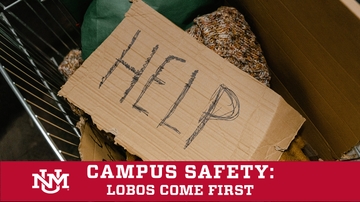 Homeless on UNM campus prompt safety concerns