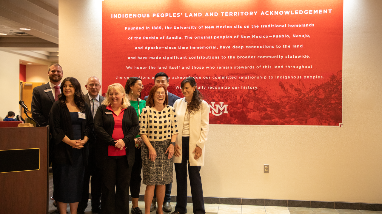 Land acknowledgement mural unveiling