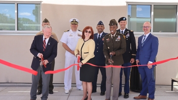 Ribbon cutting ceremony celebrates grand opening of new ROTC Education Complex at UNM