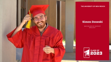 Inspiring UNM grad made the outdoors his classroom