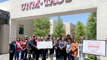 Small but mighty: UNM-Taos, community tops in Big Give fundraising