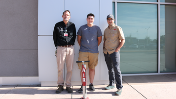 Riding towards sustainability: Lobo Bike Shop introduces new bike pump with Facilities Management support