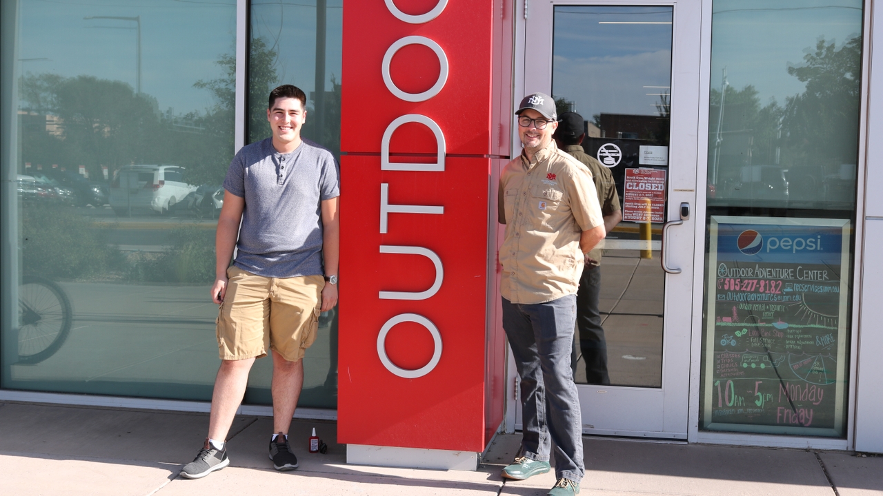 Left to right: Nicolas Estrada, Charles Gwinn