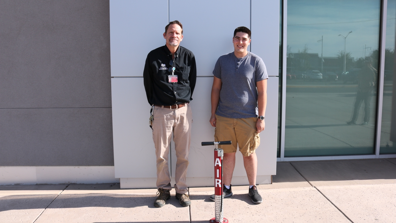 Richard Schorr (left) and Nicolas Estrada