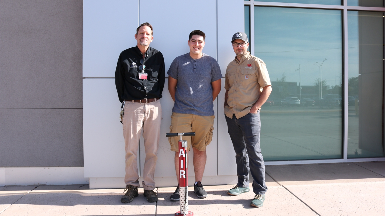 From left to right: Richard Schorr, Nicolas Estrada, Charles Gwinn