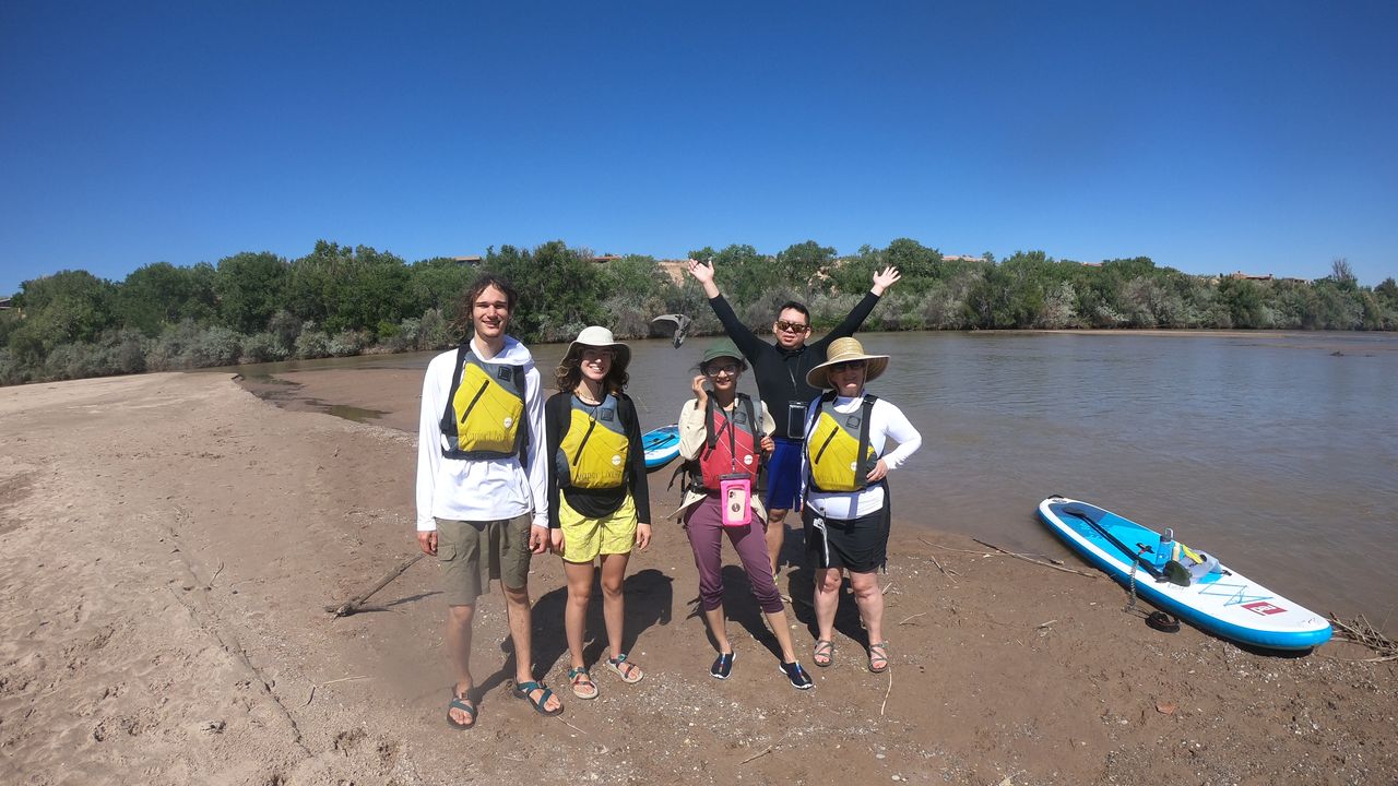 Paddleboard adventure crew