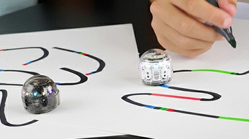 UNM-Taos K-12 outreach awarded STEM Grant introducing fourth graders to coding using little bots