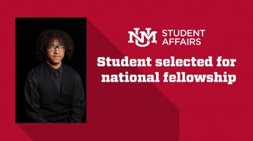 UNM History student selected as NASPA Fellow