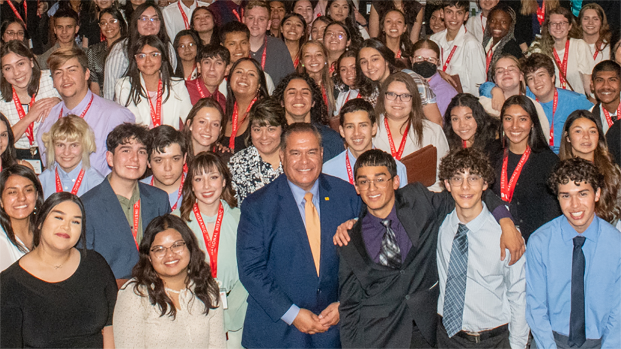 Youth Legislative Session group 
