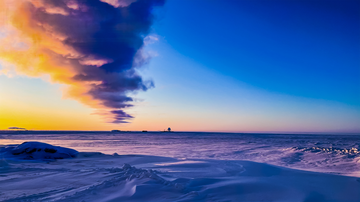 Tracking local sea ice using distributed acoustic sensing and machine learning 