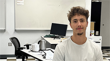 Computer science student navigates crime’s depths with AI at Department of Homeland Security internship