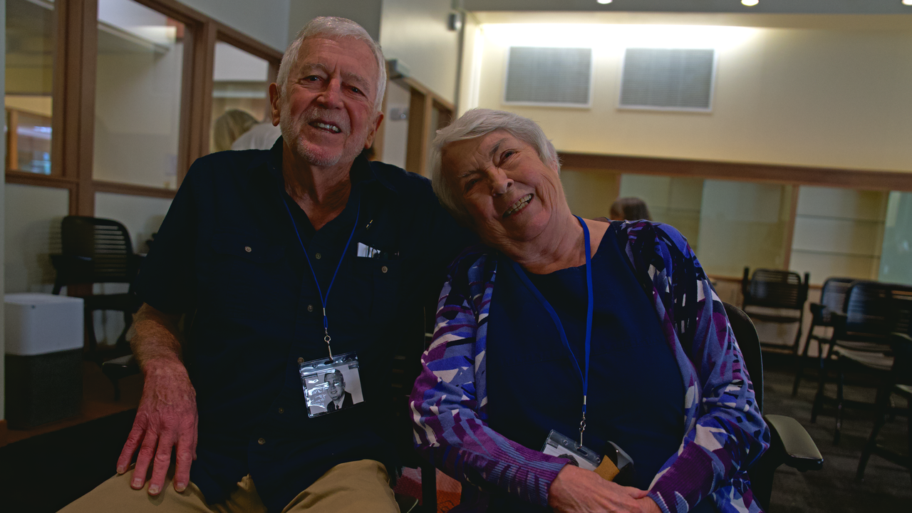 Jon and Ginny Deason, married for 56 years.