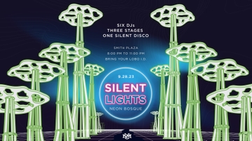 Silent Lights Neon Bosque will illuminate the college experience