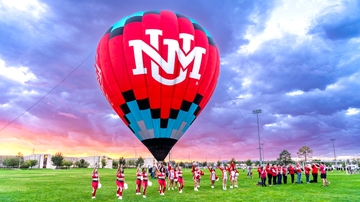 UNM hot air balloon is the 'Cherry On Top' of this ballooning season