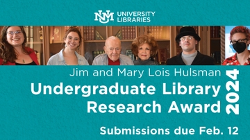 Workshops for Hulsman Undergraduate Library Research Award