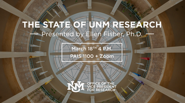 UNM VPR Ellen Fisher to present 2024 State of Research
