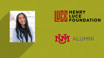 UNM trailblazer named Luce Scholar